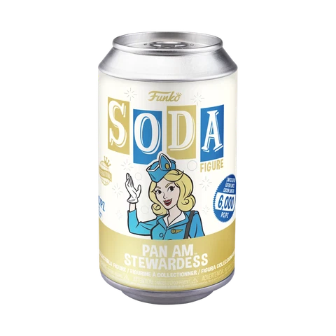 Funko Vinyl Soda: Ad Icons - Pan Am Stewardess (International Variant) Cover