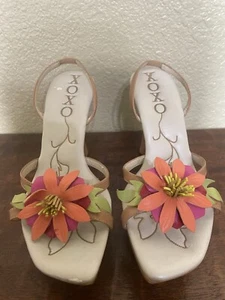 Xoxo Wedge Sandals Size 8.5 - Picture 1 of 10