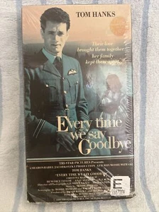 Every Time We Say Goodbye (VHS, 1987) Tom Hanks, Christina Marsillach D1 - Picture 1 of 4