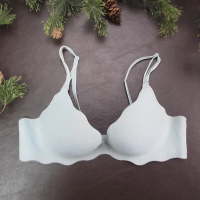 Victoria's Secret Bra 34B Green Padded Underwire Adjustable Clasp Back - Изображение 1 из 4