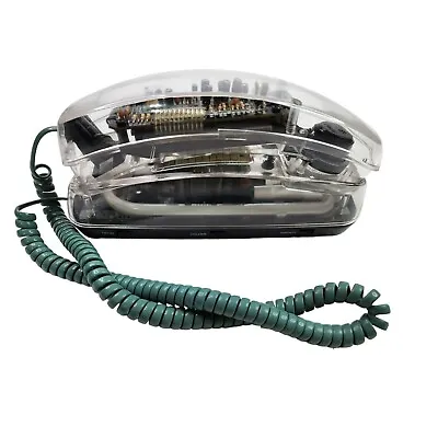 Radio Shack Vintage Telephone Clear See Through CAT NO 43-861 SEE DESCRIPTION • 37.95€