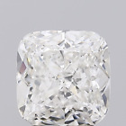 Taille coussin 3,01 carats Certifié IGI Créé en laboratoire Diamant en vrac...