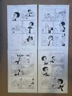 Billy & Mandy "Bully For You" Story Original Comic Art Lot Page #9-12