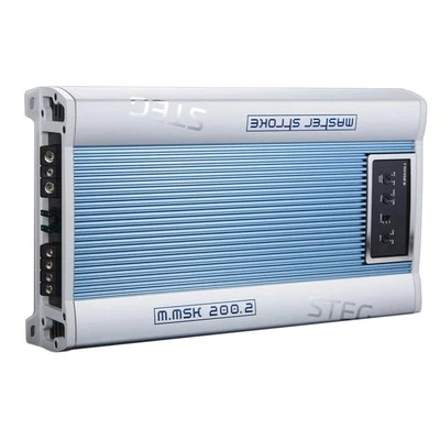 STEG MSK 200.2 700W Class D 2CH Amplifier 2x200W / 1x700W @4Ohm, 2x350W @2Ohm - Immagine 1 di 4