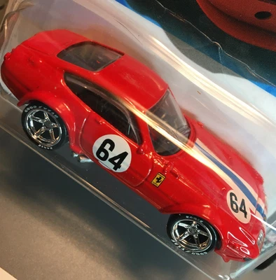 Hot Wheels Ferrari 365 GT4B Competizione Red CUSTOM Super Real Rider Wheel Swap - Image 1 of 4