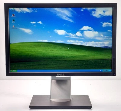 Dell P1911 19'' Professional 16:10 TFT PC Monitor DVI VGA 1440x900 Mit Kratzer - Bild 1 von 4