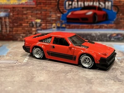 Hot Wheels '82 Toyota Supra CUSTOM Real Rider JDM Wheel Swap Silver Deep Dish - Image 1 of 2