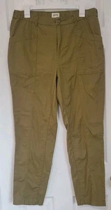 Pact Cargo Pants Womens Large Pull On Organic Cotton Blend - Picture 1 of 5