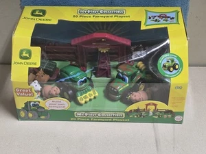 John Deere MY FIRST COLLECTIBLE 20 piece Construction Playset NIB RARE! TRACTOR - Picture 1 of 4