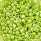 11/0 Toho Round Opaque Lustered Sour Apple Seed Bead (8G)