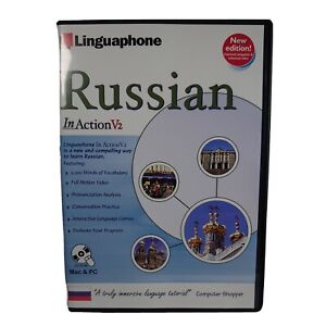 Linguaphone RUSSIAN In Action V2 ~ PC CD-ROM ~ Learn Russian