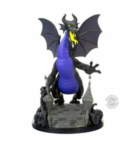 Disney Villains Maleficent Dragon Qfig Max Statue Sleeping Beauty 8" NEW SEALED - Picture 1 of 3