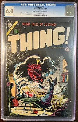 THING! #17 - CGC-6.0, OW-W - CDC - Ditko cover - Golden Age - Image 1 of 2