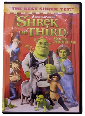 Shrek the Third (DVD, 2007, Canadian, Fullscreen) - Image 1 of 4