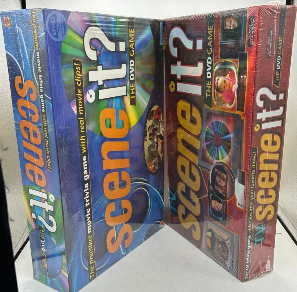 TV Scene It? and Original Scene it? DVD Board Games - Image 1 of 2