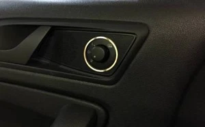 D Skoda Yeti Anello Cromato per Interruttore Specchio - Acciaio Inox Lucido - Foto 1 di 3