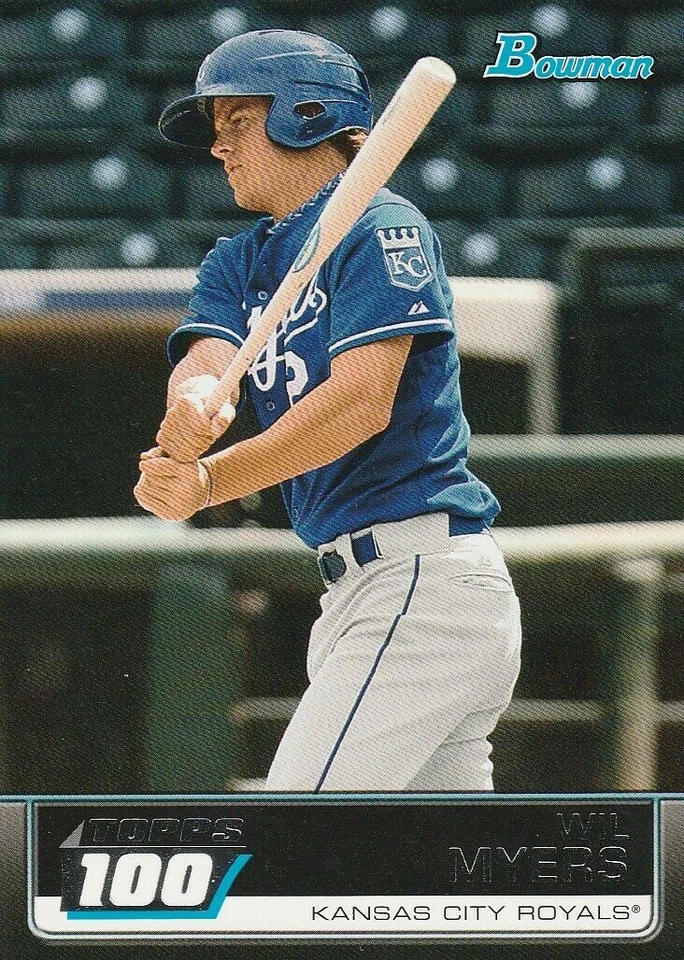2011 Bowman Topps 100 Prospects TP39 Wil Myers Rookie Kansas City Royals Padres - Image 1 of 1