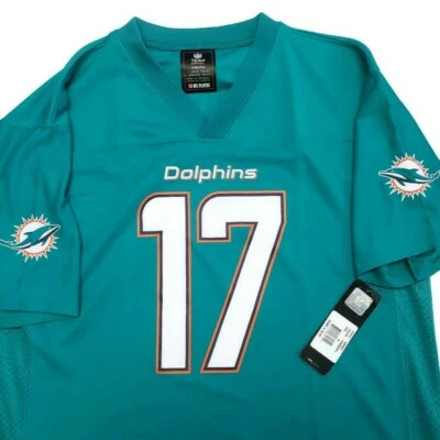 NFL Miami Dolphins Youth Boys Jersey 2 Sided #17 Ryan Tannehill XL (18/20) - Image 1 of 4