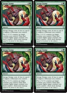 MTG - 4x SAVAGE STOMP - Ixalan (U) - Bild 1 von 1