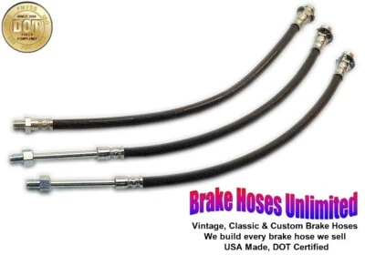 BRAKE HOSE SET AMC Ambassador 1971 1972 - Front Disc - Изображение 1 из 2