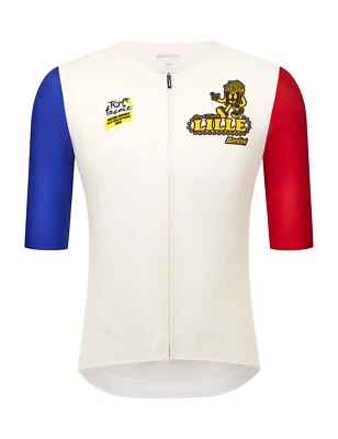 Official Tour de France Grand Depart Lille Mens Jersey by Santini - Image 1 of 4