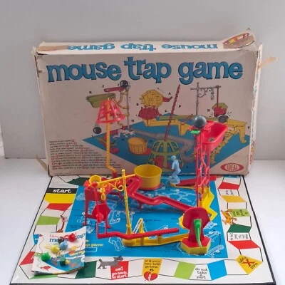 Original Ideal Mouse Trap Game 1963 Boxed Complete Fully Working - Image 1 of 4