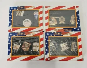 New Vintage 1996 Atlanta Olympic Games Lot Of 4, 3 Pin Sets JCP JC Penny P - Picture 1 of 3