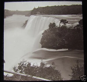 Linterna mágica de vidrio diapositiva NIAGRA C1890 EE. UU. L59 NIAGARA - Imagen 1 de 2
