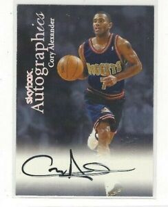 1999-00 SKYBOX BASKETBALL CERTIFIED AUTHENTIC AUTOGRAPHICS INSERT SINGLES