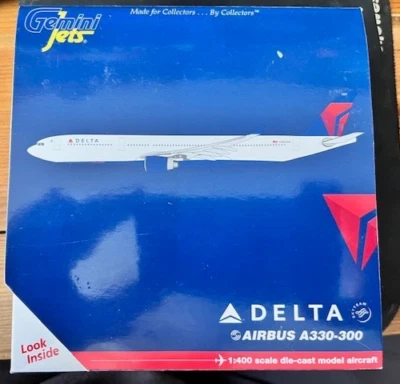 Gemini Jets 1:400 Delta - Airbus A330-300 N-801NW MIB - Image 1 of 4