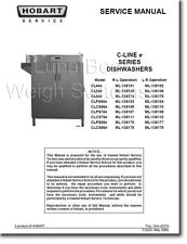 Hobart C-Line e Series zmywarki instrukcja serwisowa