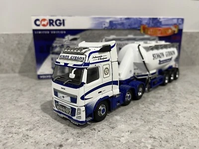 Corgi - Volvo FH w/Feldbinder Tanker - Simon Gibson - CC14035 - 1:50 - Mint/New - Image 1 of 4