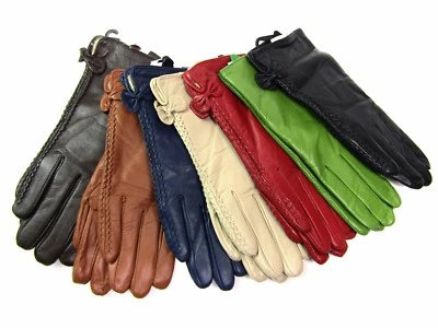 LEATHER EMPORIUM Ladies Womens Premium Super Soft Real Leather Gloves Winter Warm Driving Lined
