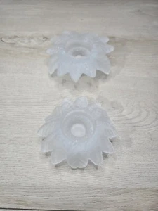 Crystal Clear Made In Taiwan Candle Holder - Picture 1 of 9