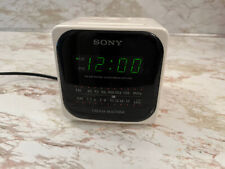 Sony Dream Machine Clock Radio Alarm AM/FM Cube Model ICF-C120 Tested