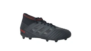Adidas Predator Junior Soccer Cleats 19.3FG SIZE 3.5 D98003 - Black Size 3.5 - Picture 1 of 11