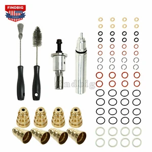 Herramienta y kit de instalación de extracción de tazas de manga de inyector + cepillos para Ford Powerstroke 7,3 L - Imagen 1 de 10