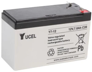 YUASA - Batería de plomo sellada Yucel 12V 7Ah - Imagen 1 de 1