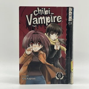 Chibi Vampire Vol 6 Manga Comic Book English TokyoPop Yuna Kagesaki 1st Edition - Picture 1 of 7