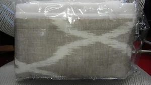 Cortina twilight ikat curtain panel 50 in x 80 in - Picture 1 of 1