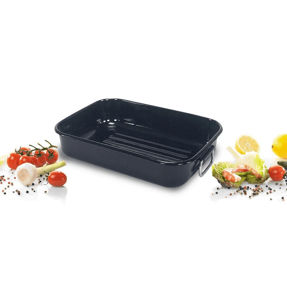 Krüger Grill und Auflaufform tiefe ausführung emailliert 38cm - Bild 1 von 1