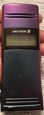 Omnipoint Ericsson Flip Cf388 - Eggplant Purple 1994-1998 Very Rare Great Cond - Image 1 of 4