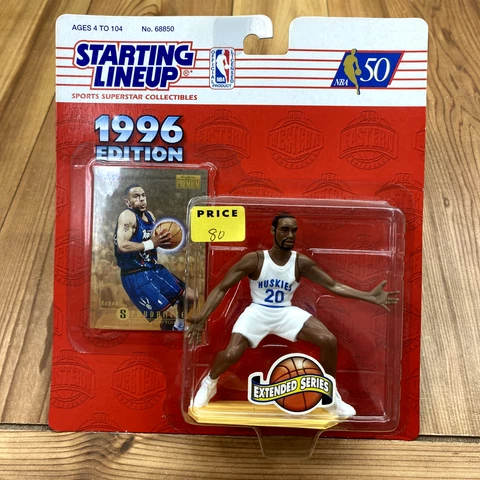 UNOPENED Starting Lineup 1996 Damon Stoudamire Toronto Raptors NBA Action Figure Cover