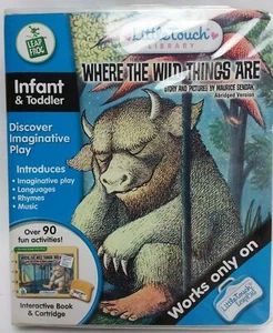 Leap Frog Little Touch Library WHERE THE WILD THINGS ARE Maurice Sendak Toddler - Picture 1 of 1