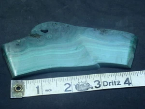  MALACHITE SLAB ROUGH 122 Grams  Rough - Picture 1 of 3