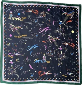 Tory Burch Daydream Silk Scarf 36" X36" - Picture 1 of 5