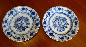 2 alte Zwiebelmuster Teller - 20 cm - Colditz Sachsen V&B Stil - Bild 1 von 6