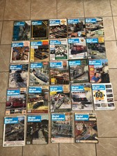 Lot of 23 Model Railroader Magazines, 1977-1992