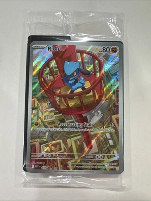 Riolu MEP 010 Black Star Promo SEALED Pokémon - Image 1 of 2