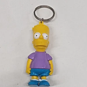 NEUWERTIG VINTAGE THE SIMPSONS BART SIMPSON 1990 MATT GROENING SCHLÜSSELANHÄNGER - Bild 1 von 7